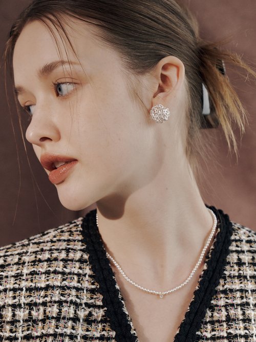 韓国発【ROAJU】call pearl point bracelet★追跡送 로아주(ROAJU) [silver925] call pearl point necklace - 후기