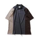 홀리선(HORLISUN) 21SS Sumerset Color Balance Pullover Shirts Charcoal Beige