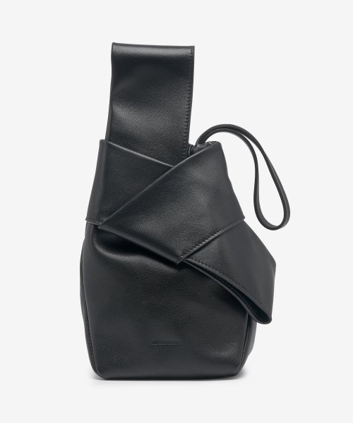 MUSINSA | JIL SANDER Women's Bow Pouch Bag - Black / J08WD0030P5104001
