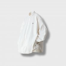 A-Logo Corduroy Big Shirt - Ivory