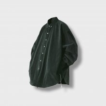 A-Logo Corduroy Big Shirt - Green