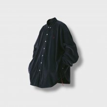 A-Logo Corduroy Big Shirt - Navy