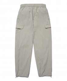 [YALE x DESCENTE] NYLON PACKABLE COMFORT EASY PANTS BEIGE