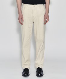 NEW STRAIGHT JEANS IVORY