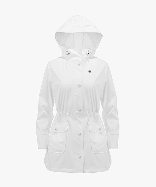 MUSINSA公式 | FAIRLIAR Safari Raincoat (White) 