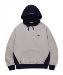 (23FW) [ONEMILE WEAR] SMALL ARCH HOODIE CREAM / NAVY