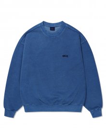 (23SS) [ONEMILE WEAR] SMALL ARCH CREWNECK PG BLUE