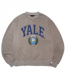 YALE EMBLEM CREWNECK PG BROWN