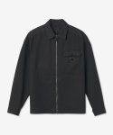 프라다(PRADA) 남성 트라이앵글 로고 포켓 재킷 - 블랙 / SC569S22111A6F0002