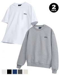 [ONEMILE WEAR] SMALL ARCH CREWNECK + TEE