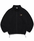 FLEECE ZIP-UP JACKET BLACK