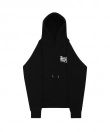 Season logo heavy terry hoodie - Black