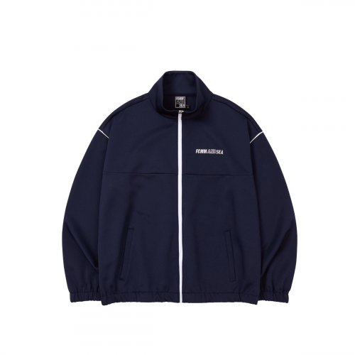 MUSINSA | FCMM WIND AND SEA X FCMM Wide Slim Fit Zip-up - Navy