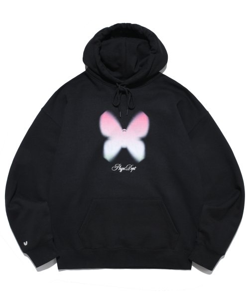 Black hoodie sales butterfly