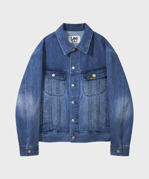 [FallettXLee] Джинсовая куртка Washed Denim Jacket Blue