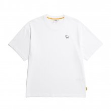 N235UTS930 베어와펜 세미 오버핏 반팔 티셔츠 WHITE