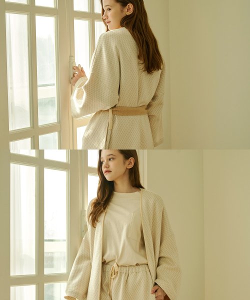 elder organic длинный брюки - beige