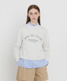 [WOMAN]레터링변형티셔츠 - 2color MXTS2202