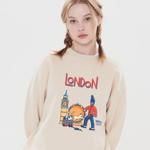 Свитшот на флисе OHP X ERNHO London