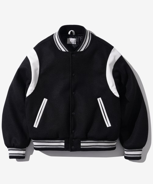 Вузовский жакет New City из смеси шерсти Black JDOT1379