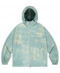 WASHED TIEDYE WIND BREAKER GREEN(MG2DSMB960A)