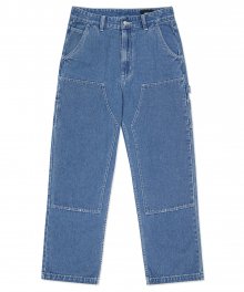 DOUBLE KNEE DENIM PANT BLUE(MG2DSMD111A)