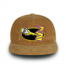 DRUNK CORDUROY 5-PANEL CAP_CAMEL