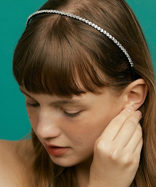 MUSINSA XPIER Cubic thin Hairband