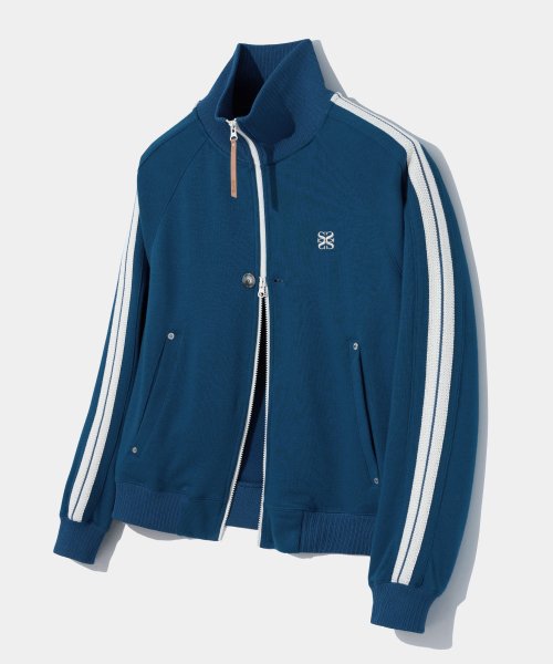 MUSINSA | SATUR Lawton All Day Track Zip Up Jacket Resort Blue