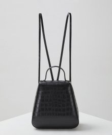 Shell teen bag(Crocodile black)_OVBAX23005CRK