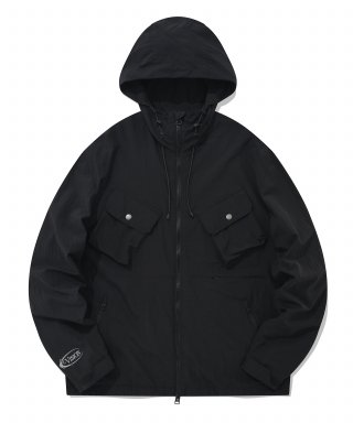 비전스트릿웨어(VISION STREETWEAR) VSW Utility Windbreaker Black 상품 이미지