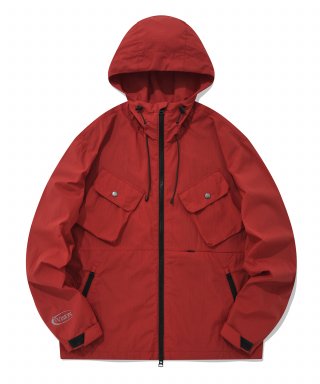 비전스트릿웨어(VISION STREETWEAR) VSW Utility Windbreaker Red 상품 이미지