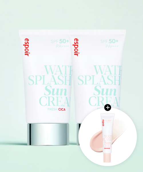 에스쁘아() [1+1/총2개] 워터 스플래쉬 선크림 프레쉬 시카 2개입 상품 이미지