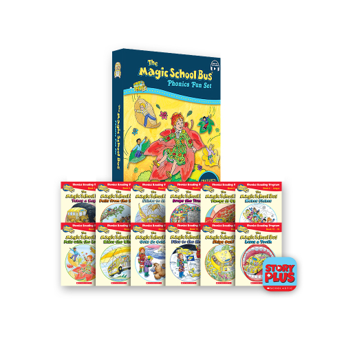 The Magic School Bus Phonics Fun Set (with Storyplus QR)