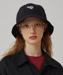 [GL]ROUNDED STRING BUCKET HAT [3 COLOR]