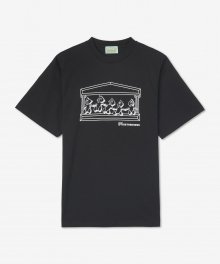투게더니스 반소매 티셔츠 - 블랙 / FTAR60004BLK