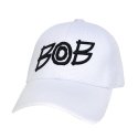 비오비골프(BOB GOLF) 골프 기본 볼캡 WHITE - LCD3CP02D