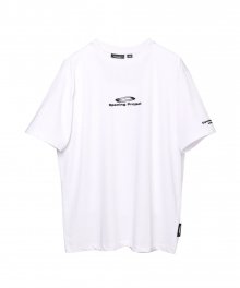 Embroidery Logo T Shirt - White