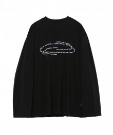 Lettering Long Sleeve - Black