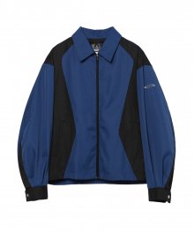 Peninsula Shirt Jacket - Blue