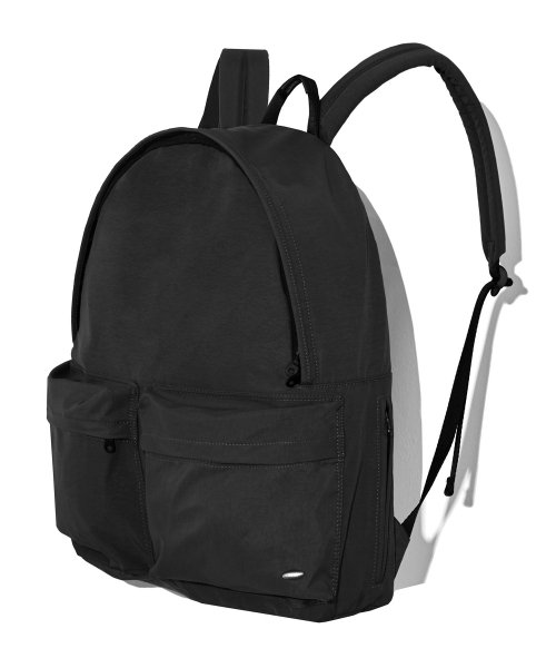 코드그라피() 리치포켓 테크 나일론 백팩_블랙 상품 이미지