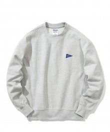 REVERSE WEAVE CREWNECK GRAY