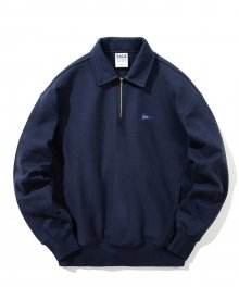 REVERSE WEAVE PK CREWNECK NAVY