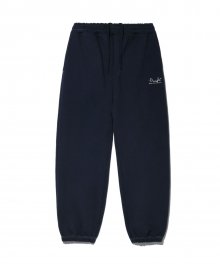 SMALL LOGO SWEAT PANTS NAVY