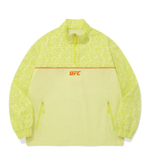 Оверсайз анорак с монограммой UFC Neon Yellow U2JKU1309NY