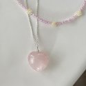베리송크(VARISONC) Rose Heart Necklace
