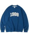오버핏 1988 스웨트 셔츠-블루