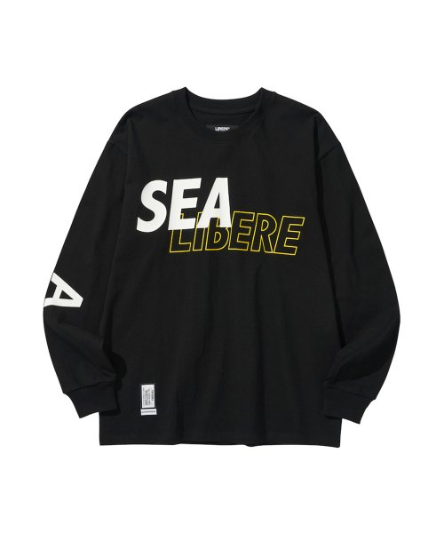 WDS X LIBERE LS TEE / BLACK