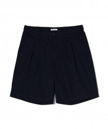 Wide Chino Shorts (Black)