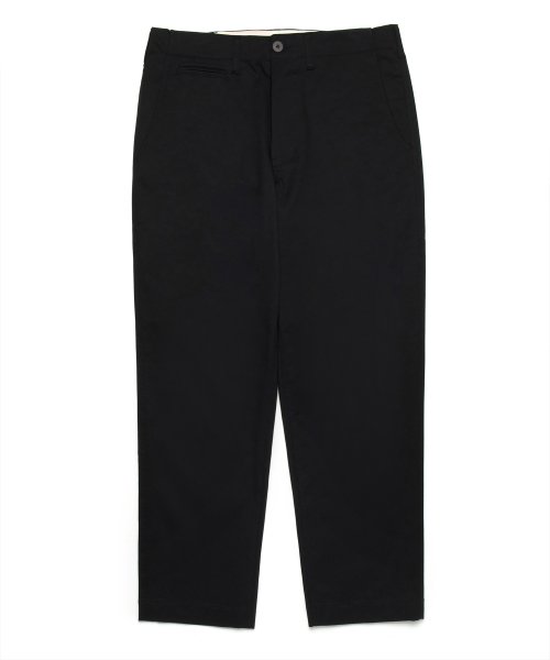 Хлопковые зауженные чино Black